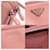 Prada Mini Bolsa Triangular Saffiano Rosa - vista 2