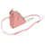 Prada Mini Bolsa Triangular Saffiano Rosa - vista 4