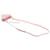 Prada Mini Bolsa Triangular Saffiano Rosa - vista 5