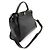 Fendi Peekaboo Regular Medium aus schwarzem Kalbsleder - Ansicht 3