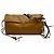 Sound Prada Borsa a spalla grande in caramello con decorazione a charm morbido Marrone