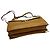 Sound Prada Borsa a spalla grande in caramello con decorazione a charm morbido Marrone - vista 5