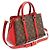Louis Vuitton Serie Monogram Canvas Rosso Supplé BB - vista 3