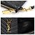 Saint Laurent Pochette a tracolla classica in matelassé nero con monogramma - vista 7