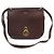 Mulberry Borsa a spalla Amberley media in pelle granata pesante Rosso