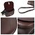 Mulberry Borsa a spalla Amberley media in pelle granata pesante Rosso - vista 6