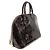 Louis Vuitton Borsa Tote Alma MM in Monogram Vernis Amarante Porpora - vista 3
