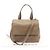 Givenchy Pandora Pure Medium in pelle di vitello marrone - vista 2