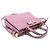 Salvatore Ferragamo Bolsa Tracy Saffiano Roxa com Laço e Barra Dourada Roxo - vista 4
