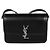Saint Laurent Borsa a mano media Monogram Nero