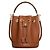 Céline Borsa Clara sottile in pelle di vitello grana tan Marrone