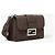 Fendi Borsa Double Baguette APDR Marrone - vista 5