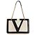 Valentino Borsa shopper piccola in pelle Napa Superstar Marrone