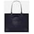 Tory Burch Borsa Tote Ella Blu - vista 4