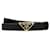 Prada Saffiano-Leder Gürtel Schwarz  - Ansicht 4