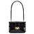 Céline Borsa JOSEPHINE in vitello verniciato Nero