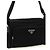 Prada Borsa a spalla media in nylon e pelle Saffiano VOOO - vista 6