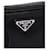 Prada Bolsa transversal com logo triangular Preto - vista 6