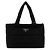 Prada Borsa per animali in nylon imbottito Nero - vista 4