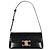 Céline Borsa a Spalla Triomphe Diane in Pelle di Vitello Nero - vista 5
