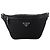 Prada Borsa a tracolla in nylon OOM Nero