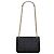 Saint Laurent Mini Borsa JAMIE in Pelle di Agnello Nero - vista 5