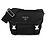 Prada Borsa a Spalla in Pelle Saffiano Re Nylon Nero