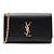 Saint Laurent Borsa a tracolla media classica Nero