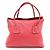Burberry Borsa a spalla media Baynard in pelle azalea rosa con hardware dorato