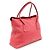 Burberry Borsa a spalla media Baynard in pelle azalea rosa con hardware dorato - vista 3