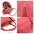 Burberry Borsa a spalla media Baynard in pelle azalea rosa con hardware dorato - vista 6