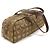 Chanel Borsa da viaggio Boston in tessuto marrone - vista 2