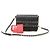 Valentino Clutch in pelle di vitello nera con borchie dorate Rockstud Nero - vista 2