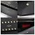 Valentino Clutch in pelle di vitello nera con borchie dorate Rockstud Nero - vista 7
