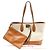 Salvatore Ferragamo Borsa a spalla Gancini Jacquard avorio in tono oro Bianco - vista 2