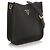 Prada Mini borsa a spalla in morbido cuoio vitello Nero - vista 3