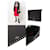 Valentino Clutch Rockstud Nero - vista 2