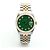 Rolex Relógio Combi Datejust Masculino com mostrador verde e diamantes Tenpoint após ajuste - vista 15