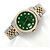 Rolex Relógio Combi Datejust Masculino com mostrador verde e diamantes Tenpoint após ajuste - vista 21
