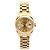 Rolex Echtes Gold Datejust Champagner Gold Damenarmbanduhr Golden