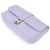 Salvatore Ferragamo Mini borsa a tracolla con catena Porpora - vista 6
