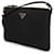 Prada Bolsa Pouch de Nylon para Mulheres Preto - vista 4