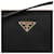 Prada Bolsa Pouch de Nylon para Mulheres Preto - vista 9