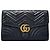 Gucci Borsa Clutch GG Marmont Matelassé Nero