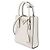 Prada Saffiano-Leder-Handtasche Weiß - Ansicht 4