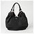 Louis Vuitton Borsa a Spalla Mahina Leo Nero - vista 4