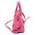 Balenciaga Rosa Leder Bill Top Schultertasche Pink - Ansicht 2