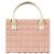 Chanel Borsa Tote Pink Puzzle Rosa