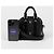 Louis Vuitton Alma Nano Schultertasche Schwarz - Ansicht 7