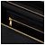 Luggage Céline Piccolo nuovo bagaglio in agnello nero morbido e lucido - vista 4